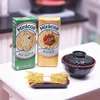 1Set Dollhouse Miniature Pasta Mini Pretend Food Noodles Paper Model of Spaghetti Set Doll House Kitchen Food Play House Toys 1