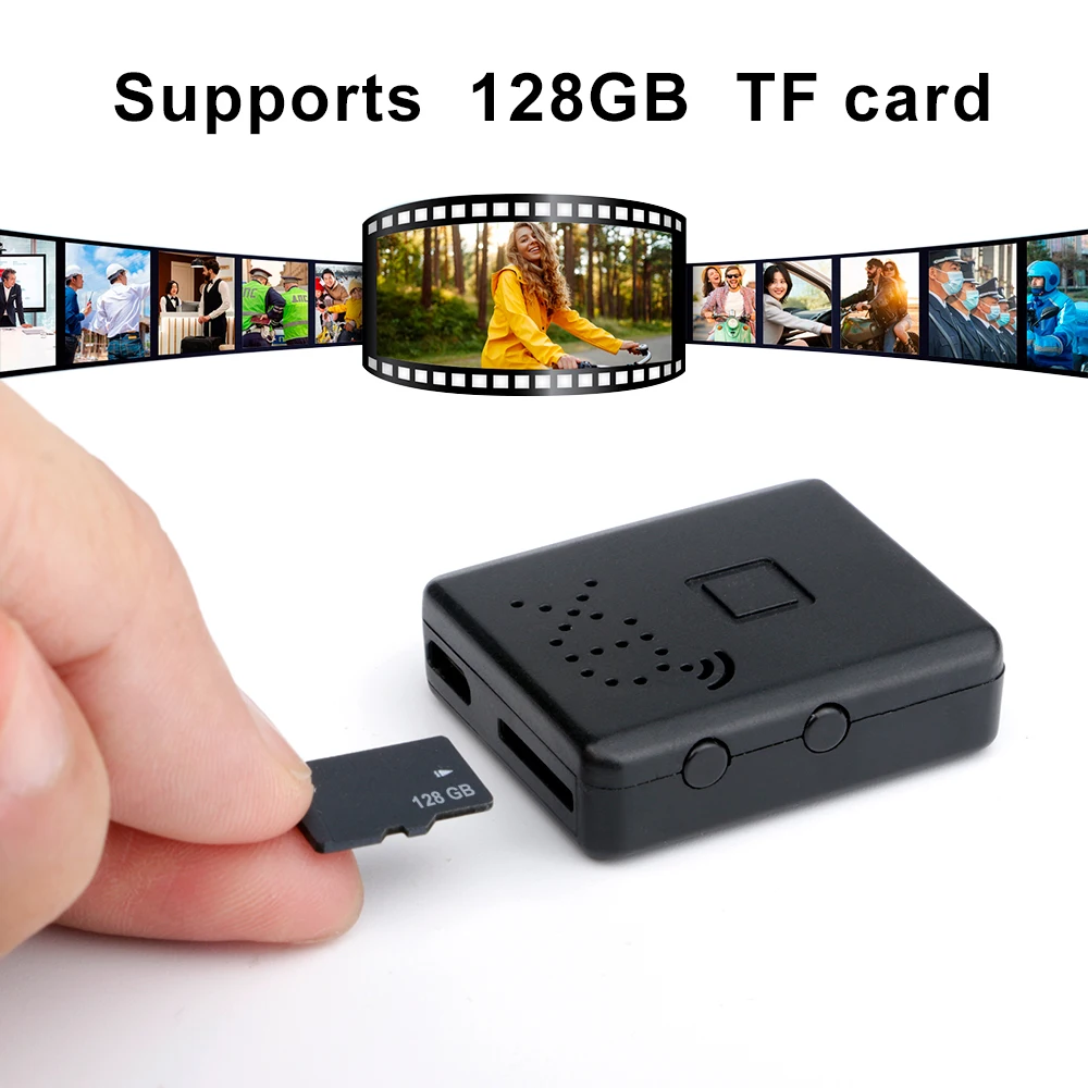 Description Picture 5 of item1080P HD Mini Camera Wifi Cam Built In Battery Home Security Small Camcorde IR Night Vision DVR Motion Detection Video Recorder