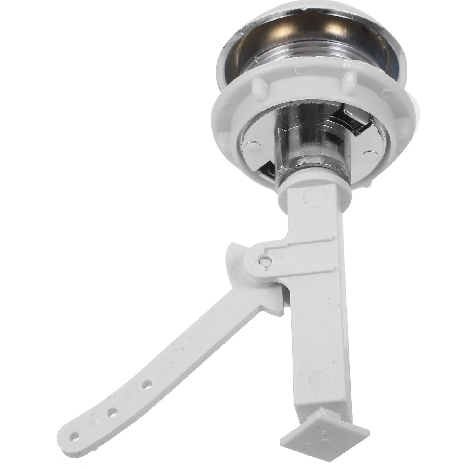 

Cabilock Toilet Button Water Valve Tank Flushing Universal Flush Replacement Single Cistern Push Round Abs