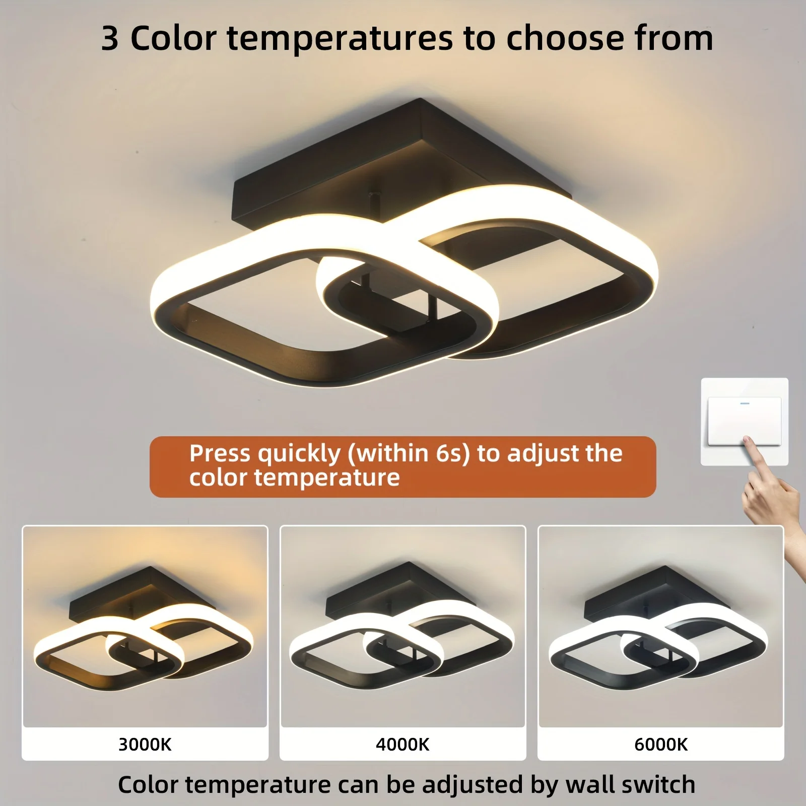 1 قطعة LED الممر ضوء السقف الحديثة الممر السقف مصب...