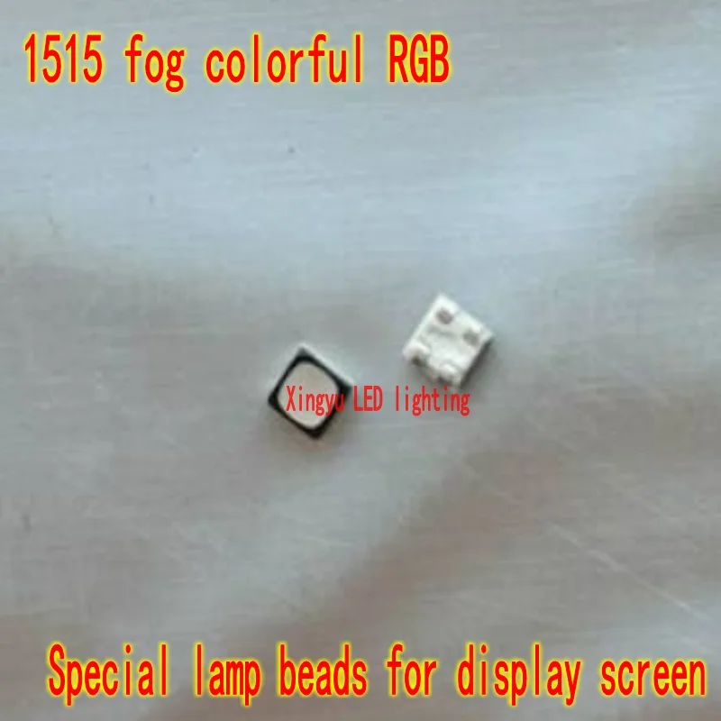 1515RGB outdoor full-color red green blue mini display dedicated colorful led lamp beads dedicated to display uv printer dedicated led curing lamp 650w printer uv ink 395nm curing led light commodity barcode qr code 10040 area led lamp