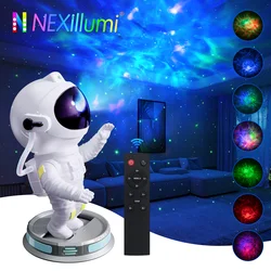 Astronaut Star Galaxy Projector, Space Starry Night Light with Nebula, Timer and Remote, Gifts for Kids Christmas Birthday