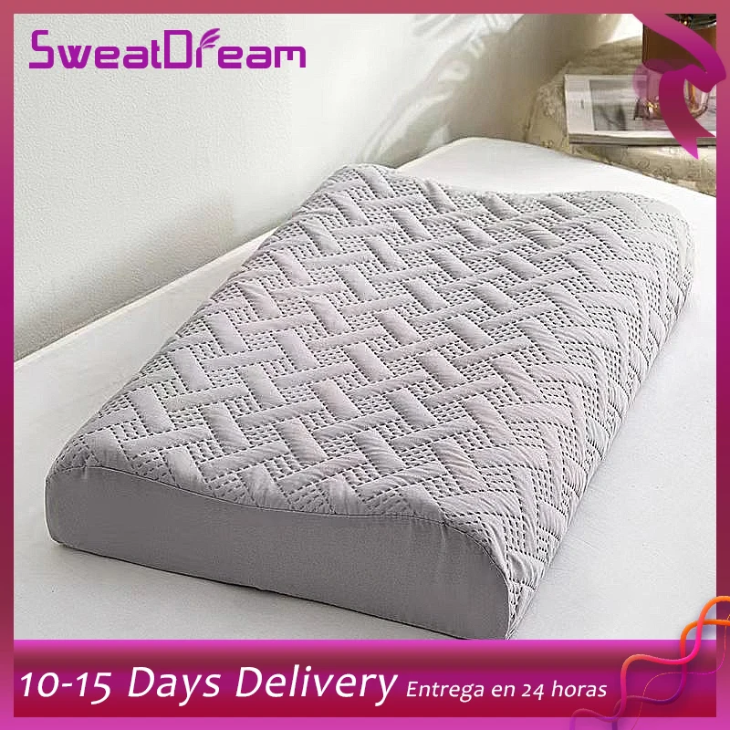 CottonLatexPillowCoverMemoryFoamPillowcaseCushionCover30x5040x60cmLatexPillowCase