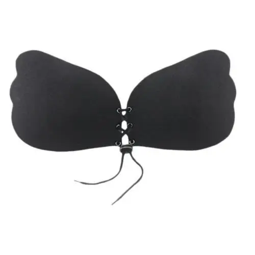 Sujetador adhesivo Invisible sin tirantes para mujer, Push Up, lencería Sexy sin espalda, Bralette de silicona sin costuras, ropa interior