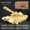 Rc Tank Military War Battle United States M1 Leopard 2 Remote Control Toy Car Tactical Model Electronic Toys For Boys Children 3