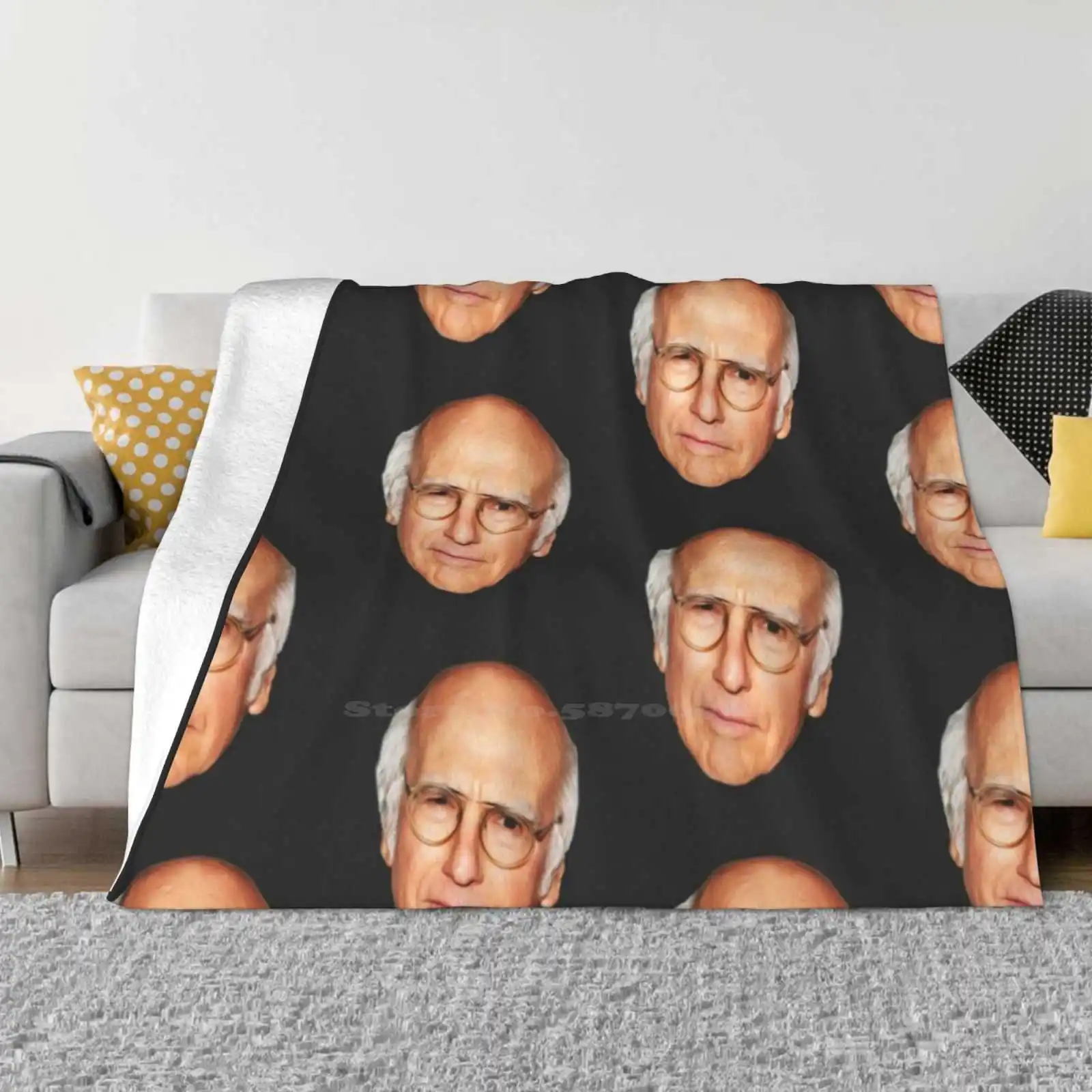 

Larry David Soft Warm Light Thin Blanket Larry David Curb Your Enthusiasm Tv Comedy