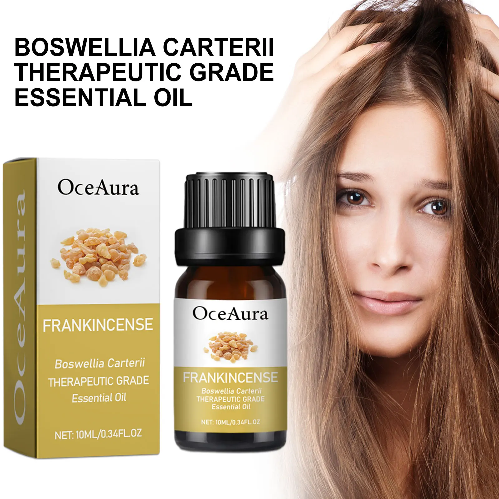 Frankincense Essential Oil For Diffuser Fade Fine Lines Hydrating Lightening Face Serum Improve Dry Frizzy Nourish Hair Essence 3