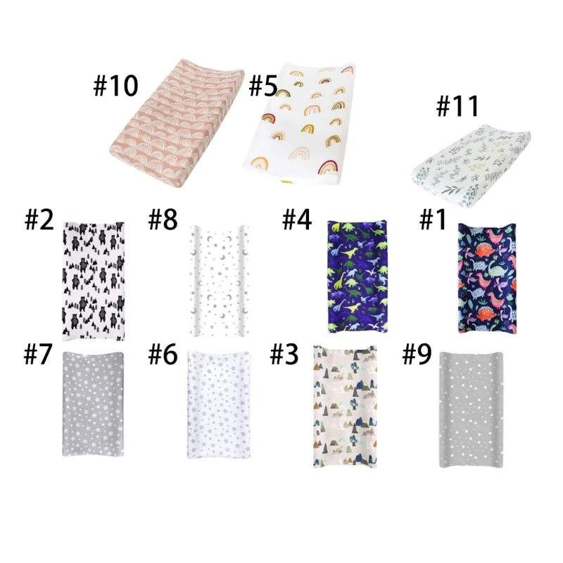 

Changing Pad Cover for Boys Girls Print Soft Unisex Diaper Change Table Sheets