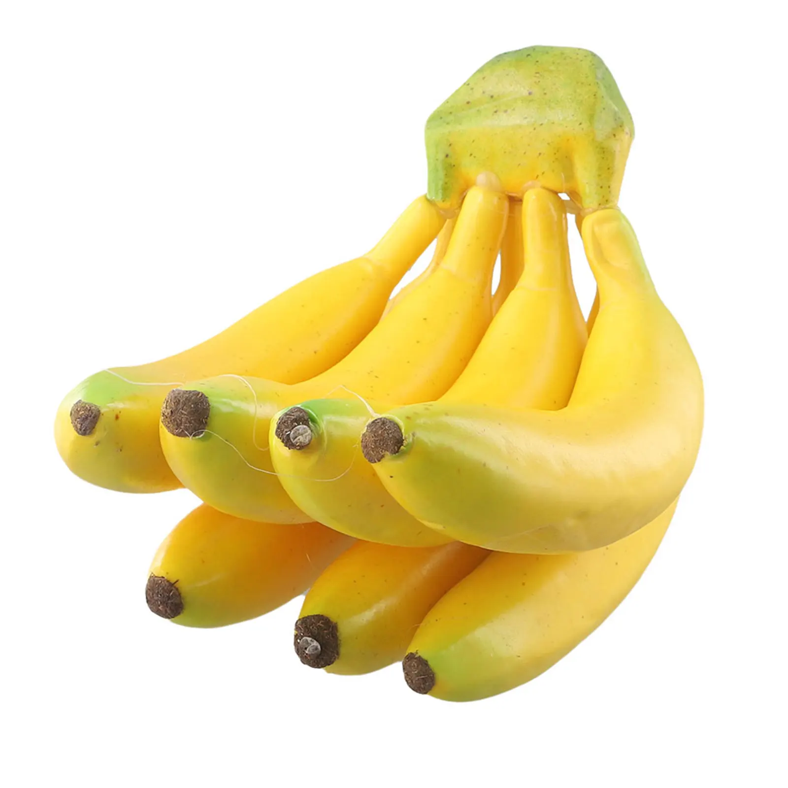 Artificial Banana Simulation Fruit Model Photo Prop Plastic Toys Fruit Shop Display Ornament Home Decor artificial fruits and vegetables
