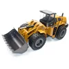 Huina 1:14 4wd Rc Heavy Duty Bulldozer 2.4g 22 Channels Remote Control Alloy Fuselage Engineering Vehicles Professional Toy Gift 2