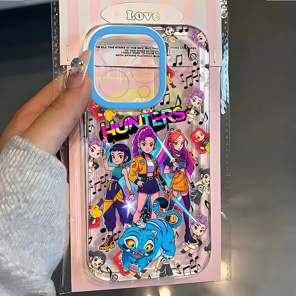 Transparent Soft TPU Back Cover Featuring Popular Girl Group Design