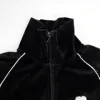 2024 Number Nine Skeleton Velvet Embroidered Zipper Jacket Loose cardigan Jacket WY1107 4