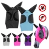 Mesh Fly Mask Hood Breathable Anti Fly Stretchy Knitted Mesh Mask Anti-Worms Horse Flying Mask Horse Riding Equestrian Equipment 1