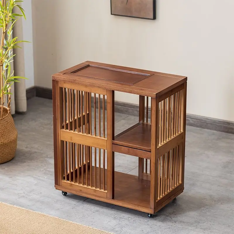New Chinese style mobiletable small tea table home tea water cabinet set cabinet