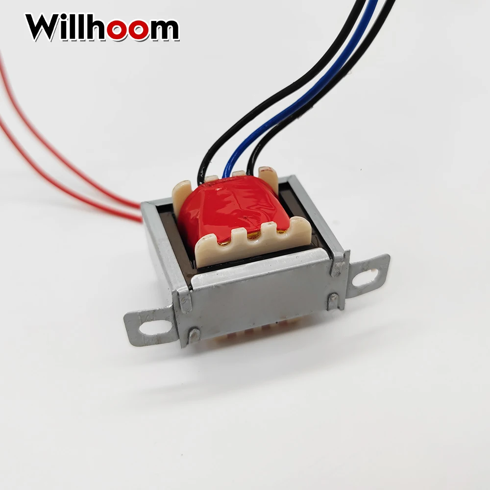 10W EI Power Transformer 16X25 Dual Output 12V-0-12V 15V 18V 24V 110V Pure Copper Wire Audio Amplifier Transformer Input 220V power transformer