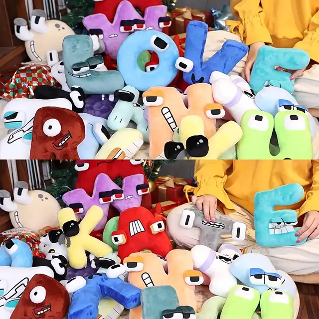 YOHAXAM Alphabet Lore Plush Toy,26pcs A-Z Cute Funny Stuffed Figure Doll  for Kids and Adults,Birthday Choice for Fans Gifts (A-Z) : Buy Online at  Best Price in KSA - Souq is now