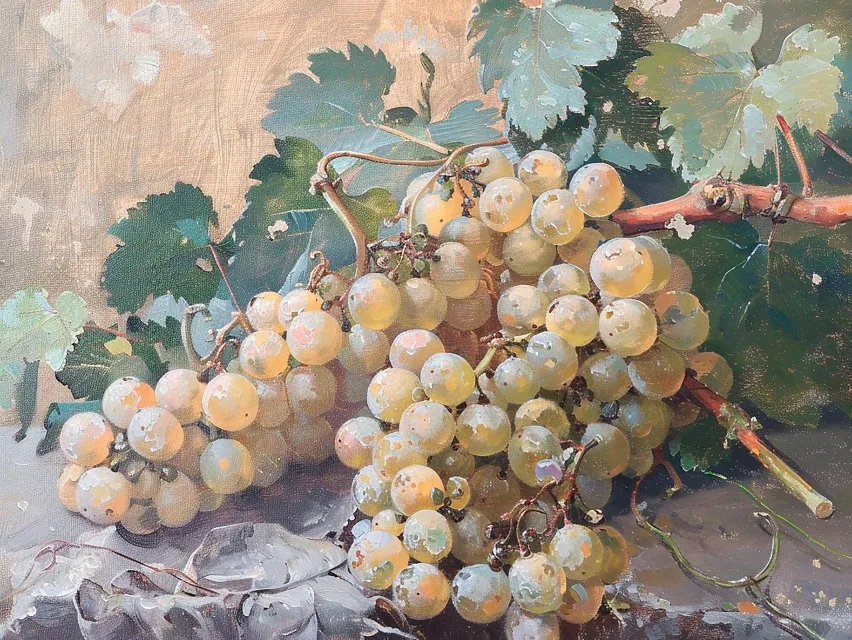 Gourmet Fruit Still Life Canvas Wall Art