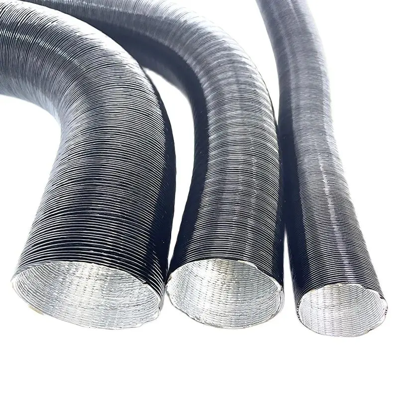 25/42/60/75/90mm 직경 60-200cm 길이 공기 디젤 주차 히터 덕트 파이프 튜브 호스 Webasto Eberspacher Car Camper