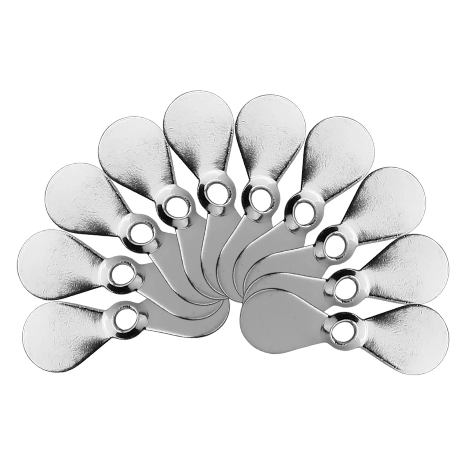 

10Pcs Prop Blades Blades DIY Prop Spin Spinner Style Topwater Useful Newest Practicla Protable Reliable Duable