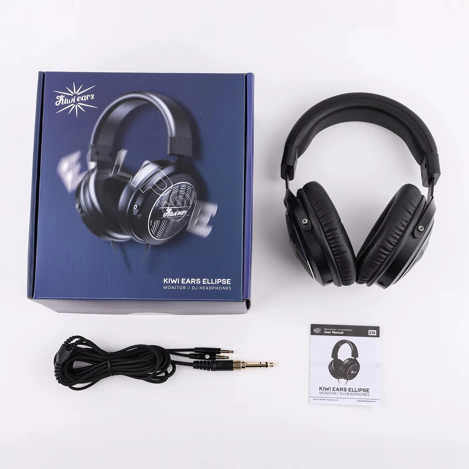 Kiwi Ears Ellipse Studio-Grade Dynamic Driver Headphones with Comfortable Design and Detachable Cable Design 6