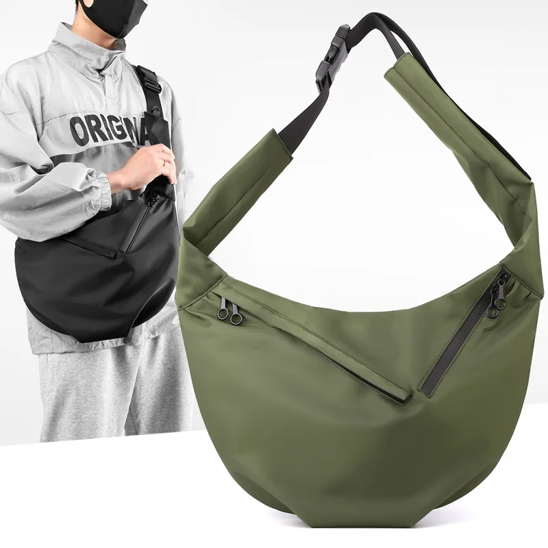 

Men's Casual Crossbody Bags Portable Outdoor Shoulder Bag Large Capacity Work Bag with Messenger 가방 sling sac men bolsos hombre