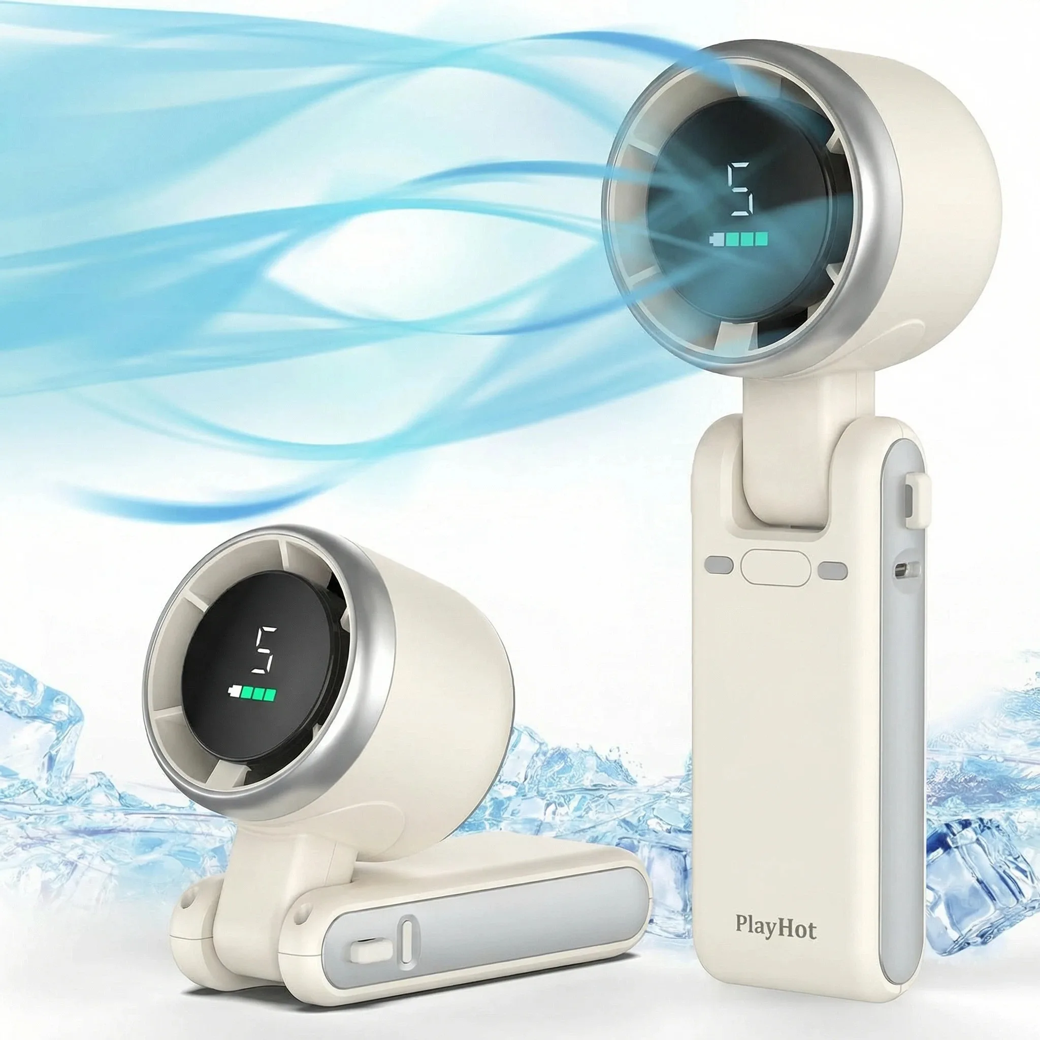 Compact Portable Fan for Travel, Outdoor Activities, and Work