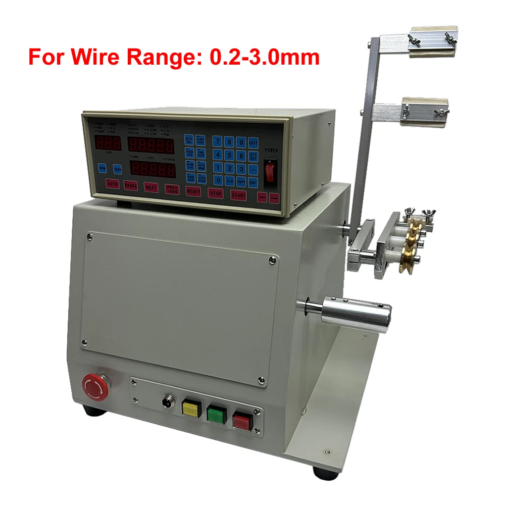 LY 810 Wire Winder New Computer C Automatic Coil Wire Winding Machine for  0.03-1.2mm Wire 220V/110V 400W Work Speed 6000r/min - AliExpress