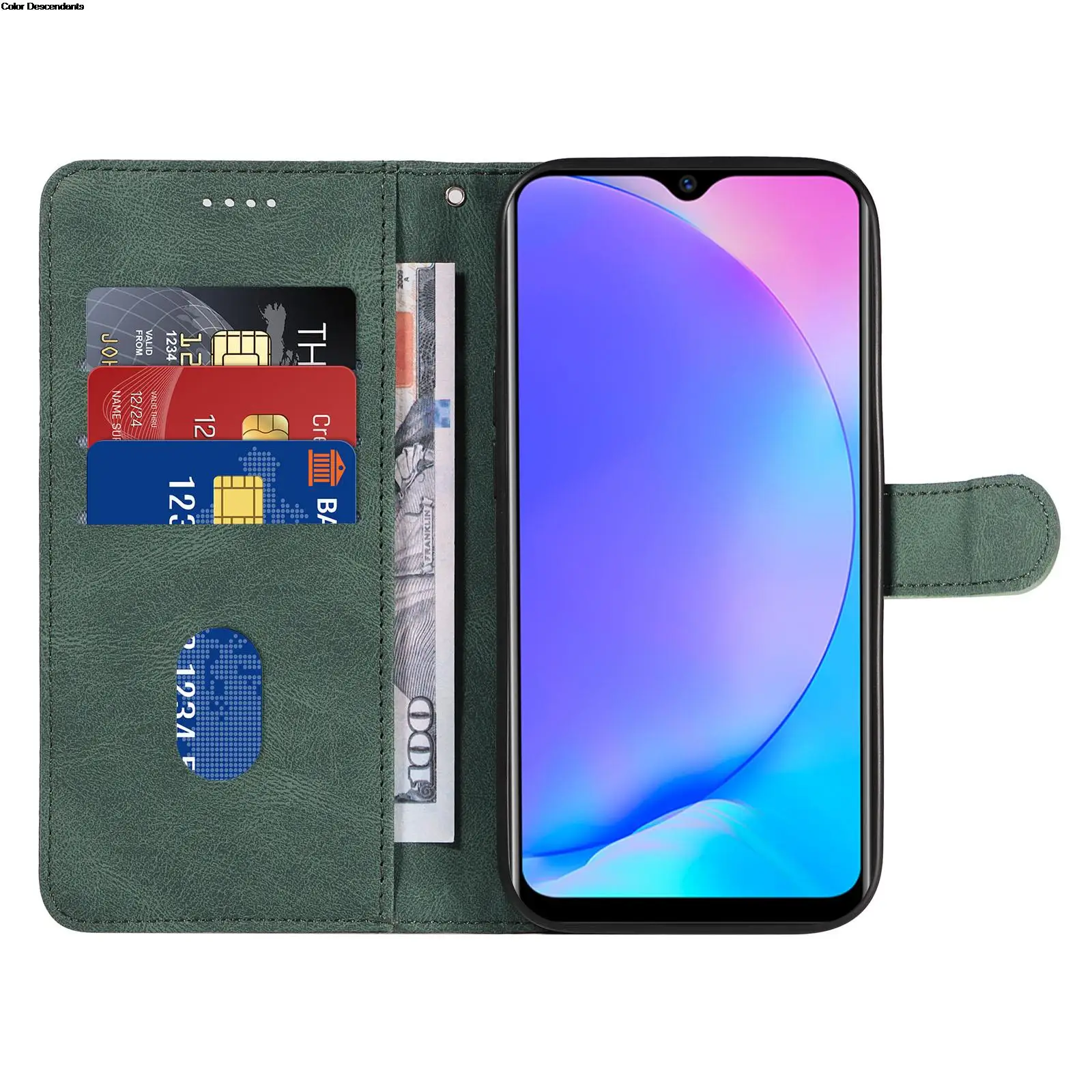Y 17 VivoY17 1902 V1901A 1901 Wallet Flip Case For Vivo Y17