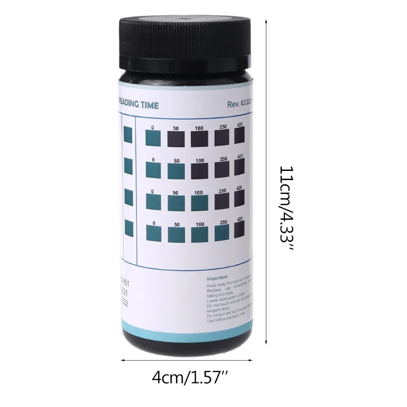 Water tester,ph indicator test strips Water Hardness Test Strips Quick & Accurate Water Softener Test Strips 1 Bottle