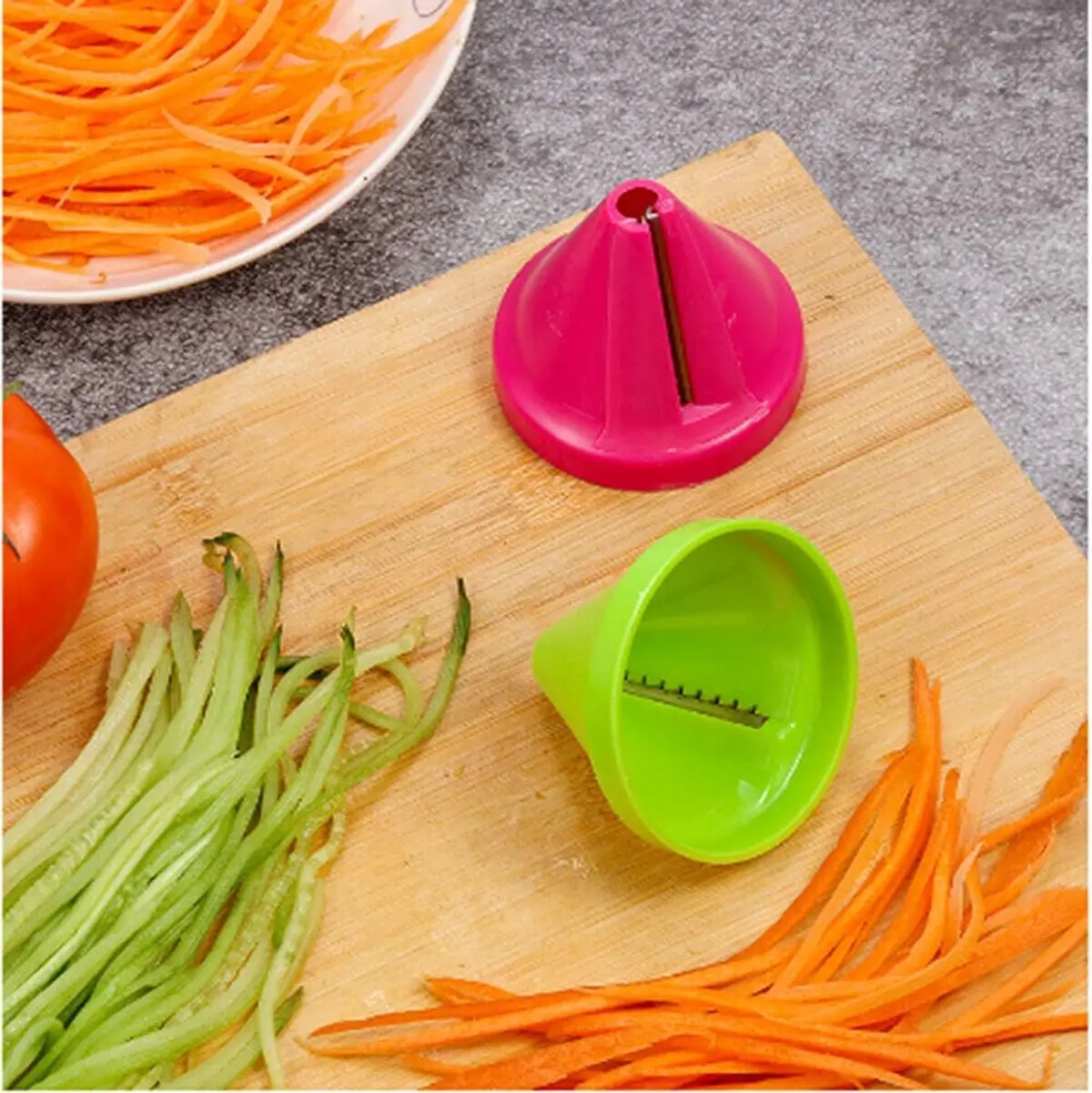 Multifunctional Handheld Spiralizer & Vegetable Cutter – Creative Kitchen Gadget 1