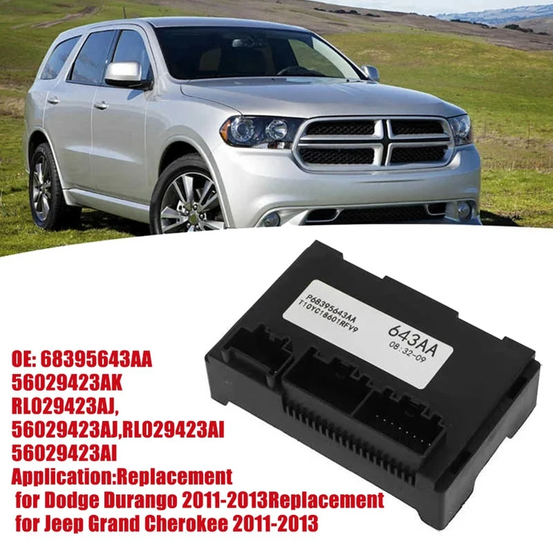 

68395643AA Plastic Transfer Case Control Module Plug & Play For Dodge Durango Jeep Grand Cherokee 2011-2013 643AA 56029423AK