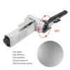 10mm Pneumatic Belt Sander Air Grinding Polishing Machine for Furniture Wood Glass Metal 3/8in Air Polisher Pneumatic Grinder 4