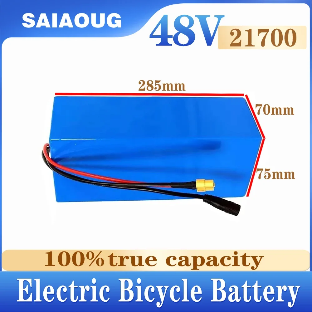 

48V 50ah 21700 40Ah 30Ah Lithium Battery Pack 48V 25AH 20Ah 300-2000W electric bicycle battery Built in 50A BMS T XT90 XT60 plug