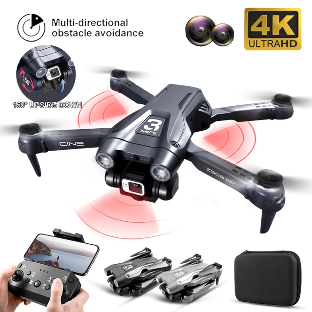 2023 NEW Z908 Pro Drone Brushless 4K HD Professional ESC Dual Camera Optical  2.4G WIFi Obstacle Avoidance Quadcopter Toy 1