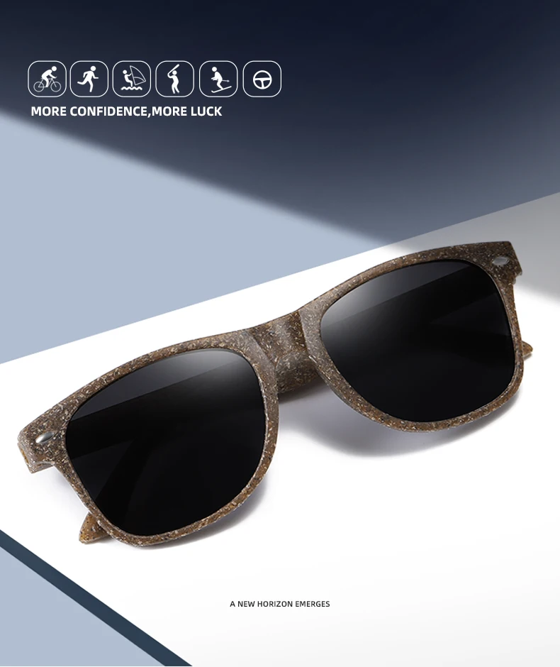 XSW Wood sunglasses for men polarized UV400 coffee material wood sunglasses for fashion women black lens handmade fashion brand designer sunglasses for women