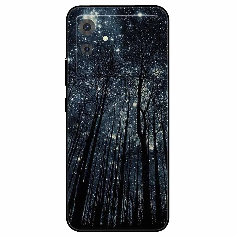 Floral Marble Silicone TPU Soft Phone Case with Cool Print Design