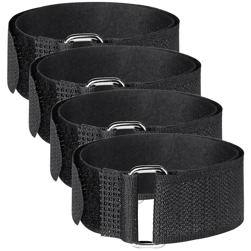 

4 Pcs Shoelaces Elastic Non-slip Cable Ties Shoes Crampons Strap Anti-slip Covers Grippers Binding Cleats Outdoor