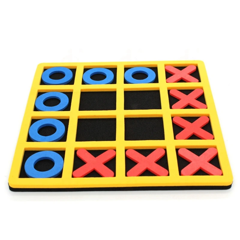 Tabuleiro de madeira Tic TAC Toe Jogo Inteligente Engraçado Jogo de Mesa  para Crianças Adulto : : Brinquedos e Jogos