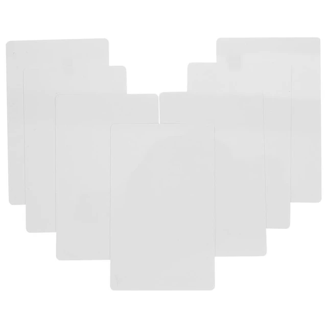 sublimation business card blanks white name