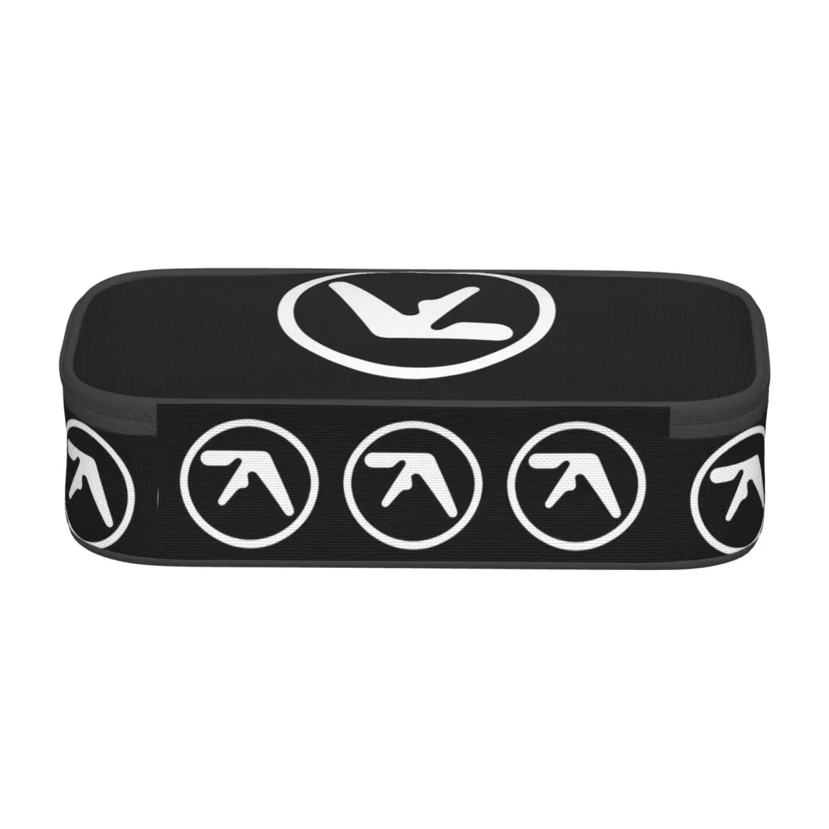 Aphex Twin Creative Y2K 로고 학생용 연필 케이스 펜 박스 연필 가방 대용량 연필 파우치 펜 홀더