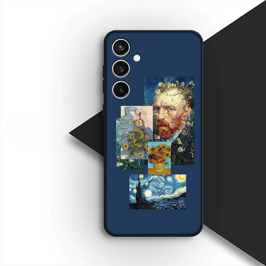 Starry Night Van Gogh Sky Art Phone Case Cover