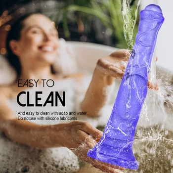 Animal Dildo For Anal Toys For Sex Huge Horse Dildo Penis Suction Cup Dick Sex Toys For Adults Gold Black Dildos For Women Men 2