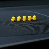5pcs/set Cute Car Mini Duck Interior Decoration Car Mirror Dashboard Hanging Ornament for Men and Women Gift Auto Accessories 6