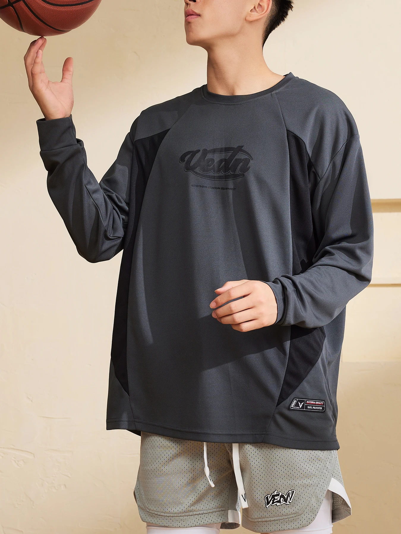 Thin Long Sleeve Sport T Shirt for Men - Image 8