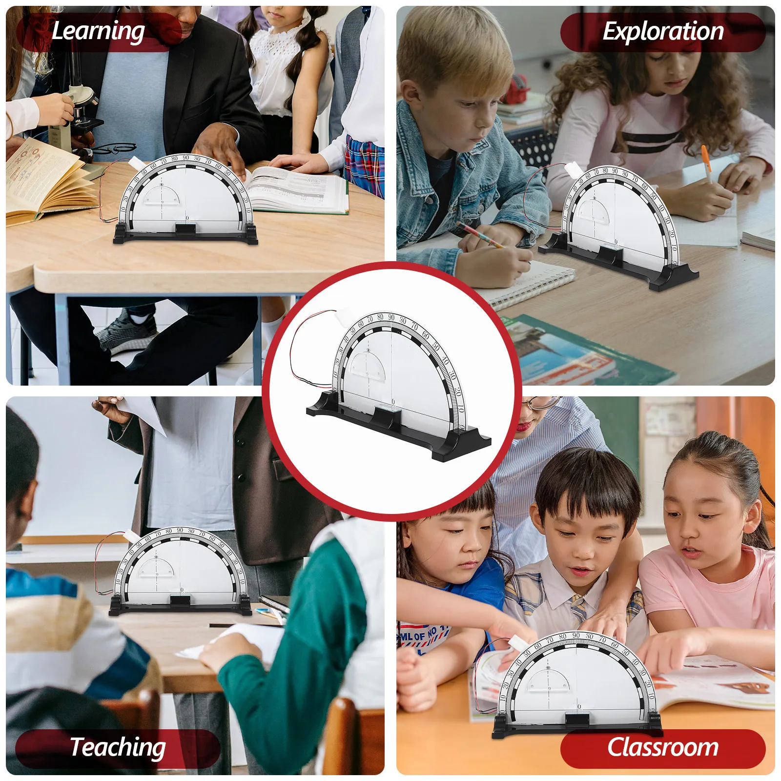 1 세트 물리학 광학 실험 장비 빛 굴절 반사 시연기 실험실 과학 실험 키트 교육용 소품