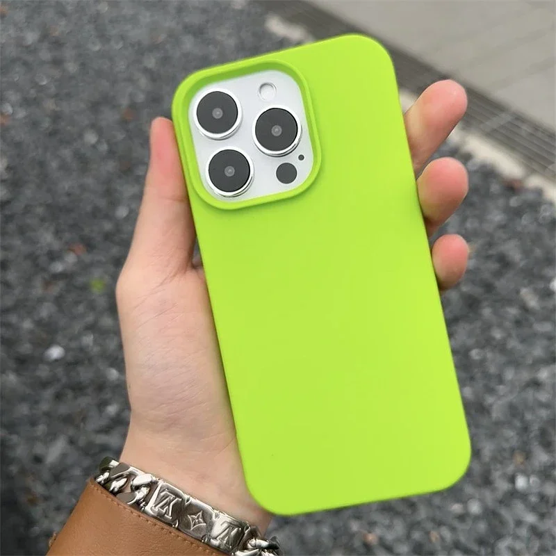 Luxurious Soft Candy Silicone Phone Case - Shockproof Bumper Protection