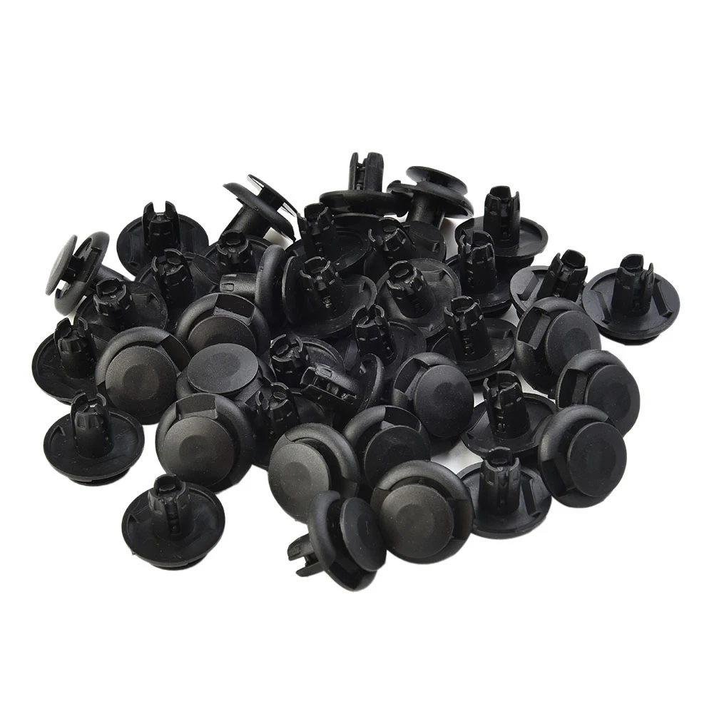

Car Parts Plastic Push Pin Parts Rivet Fastener Clips 8mm Hole For Car Bumper Door Trim Replacement Convenient
