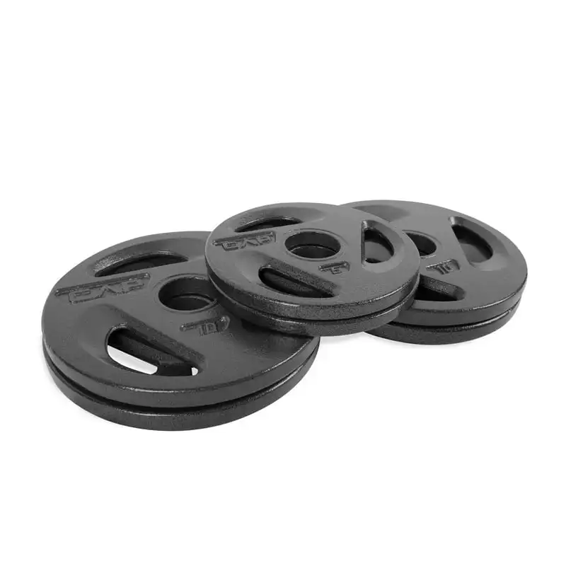 

Barbell 50 Lbs. Grip Plate Weight Set (Fits on 2 In. bars) 6 Plates