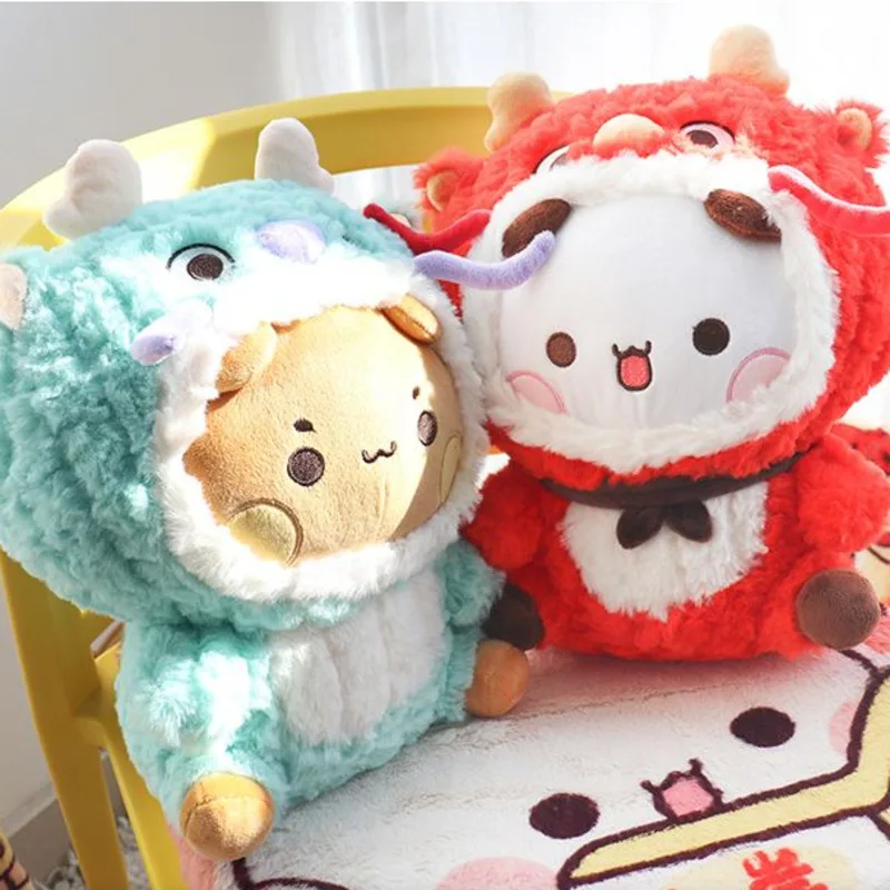 

Cute Bubu And Dudu Panda Plush Toy Cartoon Panda Bear Plushie Doll Kawaii Stuffed Soft Pillow Toys Gift For Kids Home Decoration