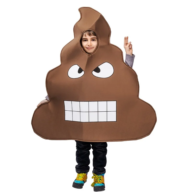 Hot Sale Cartoon Character guilty-pleasure Funny Cosplay Brown Top Costume Halloween for Kid